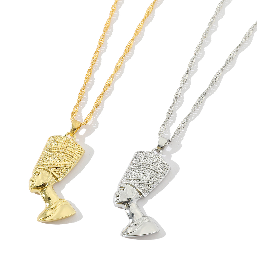 Women'S Egyptian Accessories - Anniyo Egyptian Queen Nefertiti Pendant Necklaces