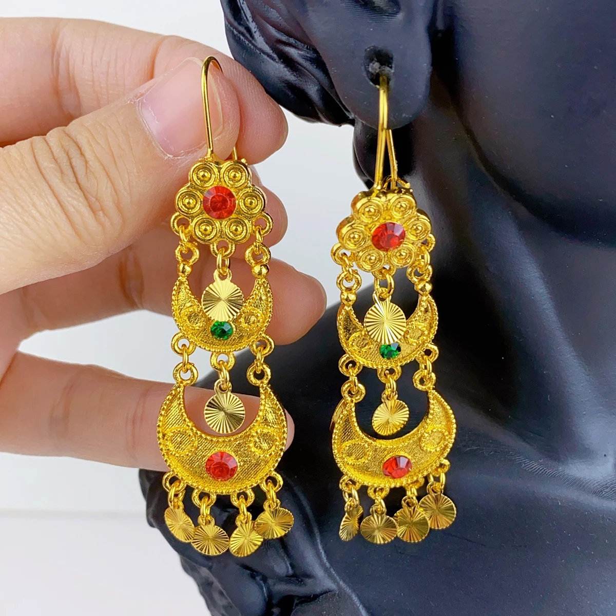 Indian Drop Dangle Earrings Je - đánh giá và giá Women'S African Accessories