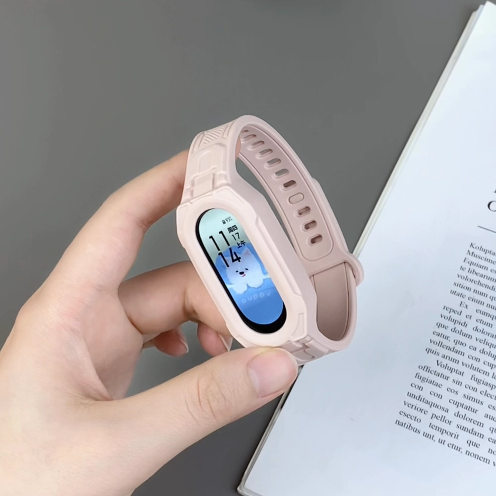 Strap+Case for Xiaomi Band 10  - đánh giá và giá Women Accessories Website