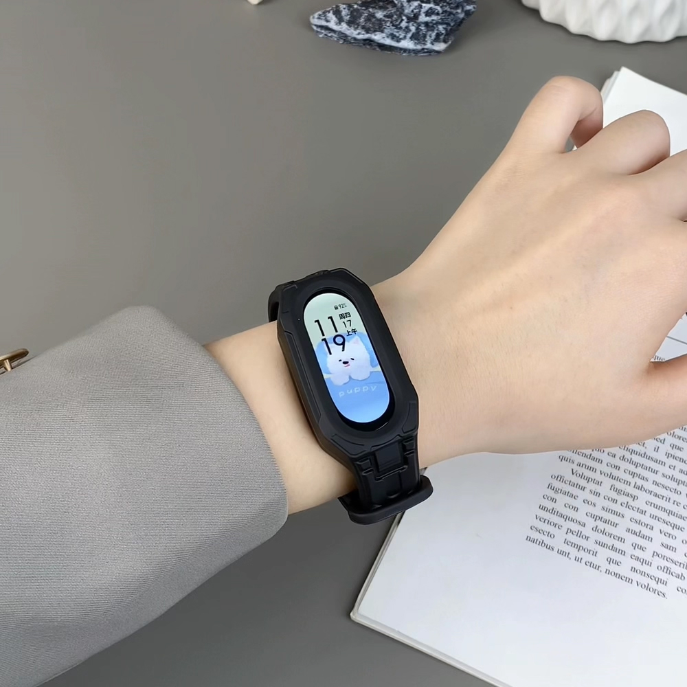 Strap+Case for Xiaomi Band 10  - đánh giá và giá Women Accessories Website