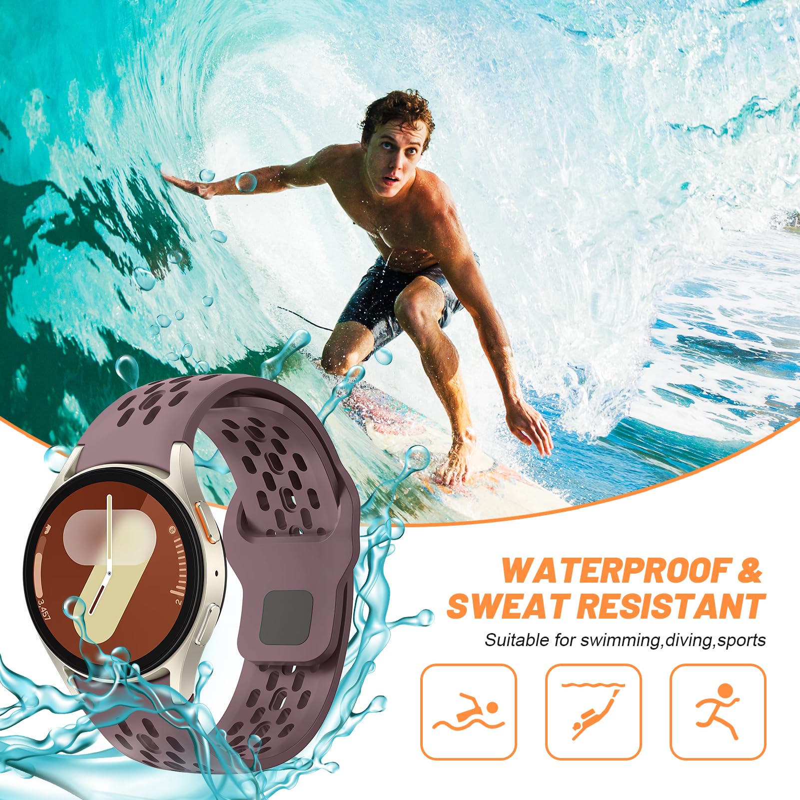 Strap for Samsung Galaxy Watch - đánh giá và giá Women Accessories Website