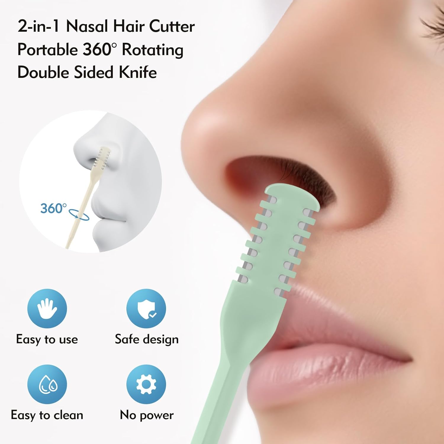 5/20/50Pcs 2-in-1 Nasal Cutter - đánh giá và giá Women Accessories Clearance