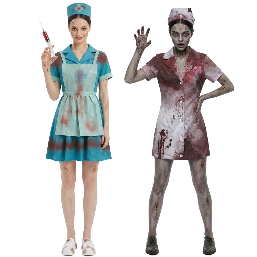 Bloody Tattered Zombie Nurse C - đánh giá và giá Women'S Vacation Accessories