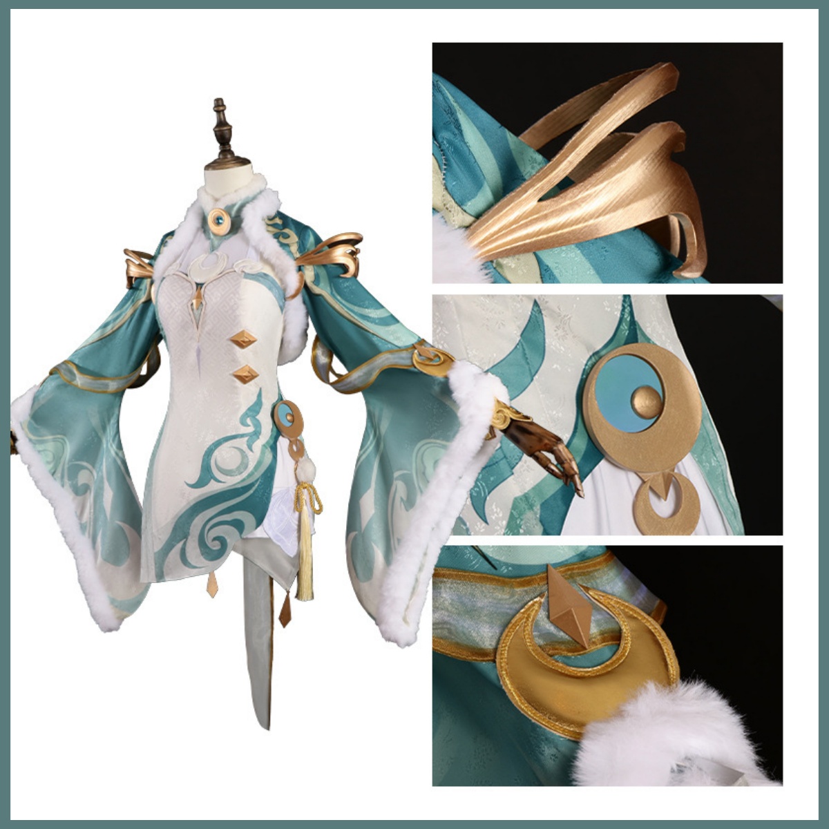 Game Zibai Cosplay Costume Gre - đánh giá và giá Women'S Clothing And Accessories