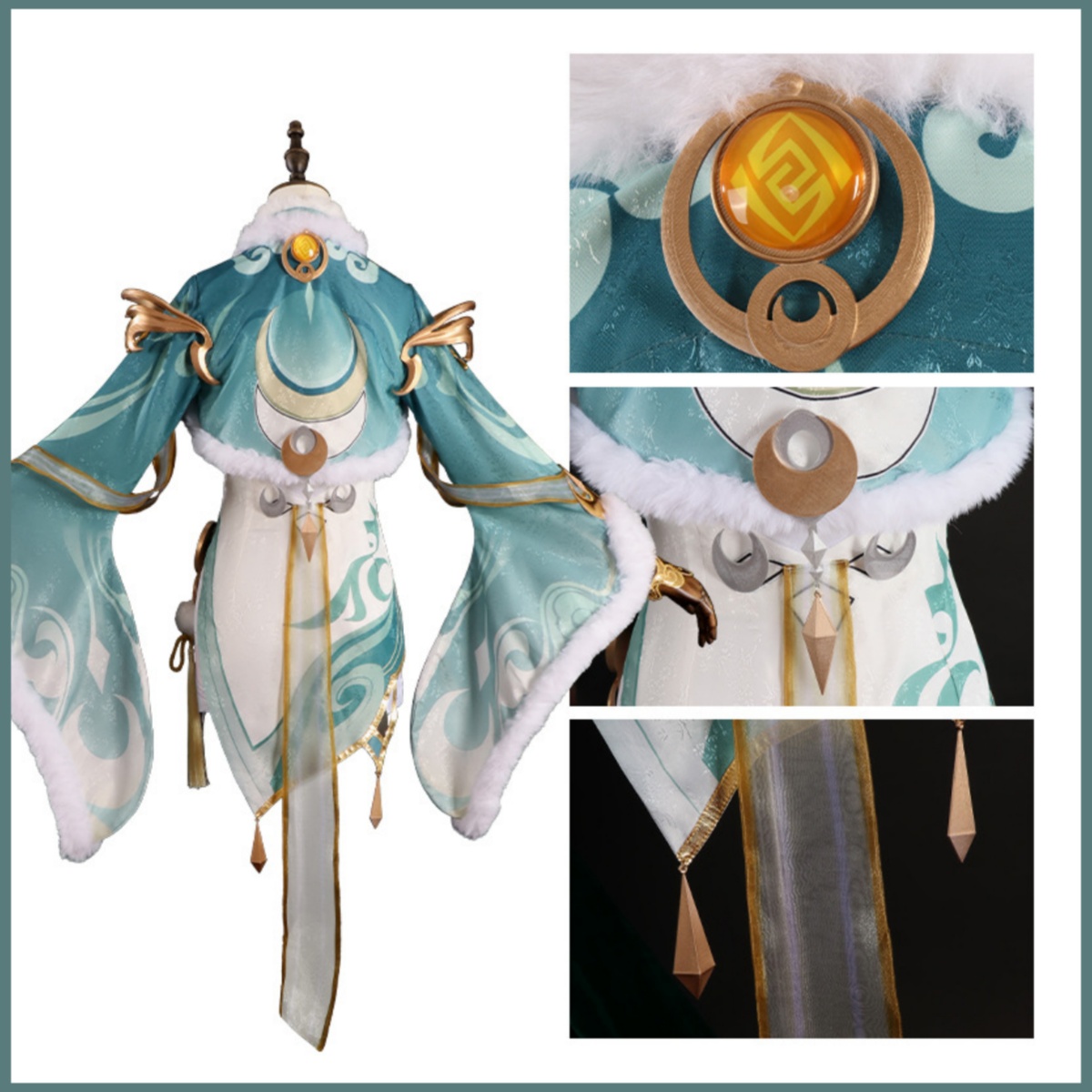 Game Zibai Cosplay Costume Gre - đánh giá và giá Women'S Clothing And Accessories