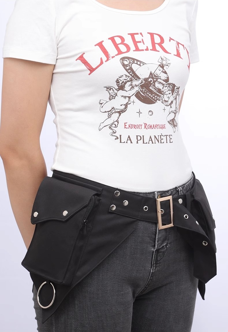 Women's Medieval Punk Waist Ba - đánh giá và giá Women Accessories Bag