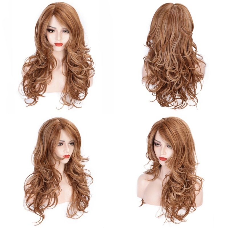 Woman Fluffy Big Wave Long Hai - đánh giá và giá Women'S Clothing And Accessories