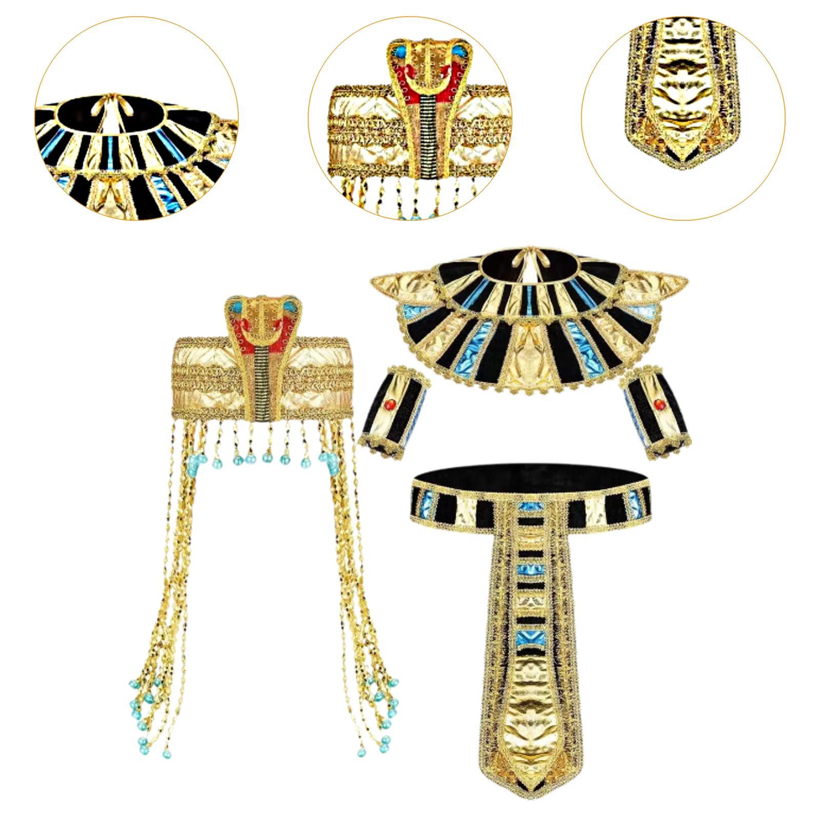 5Pcs Womens Egyptian Costume A - đánh giá và giá Women'S Egyptian Accessories