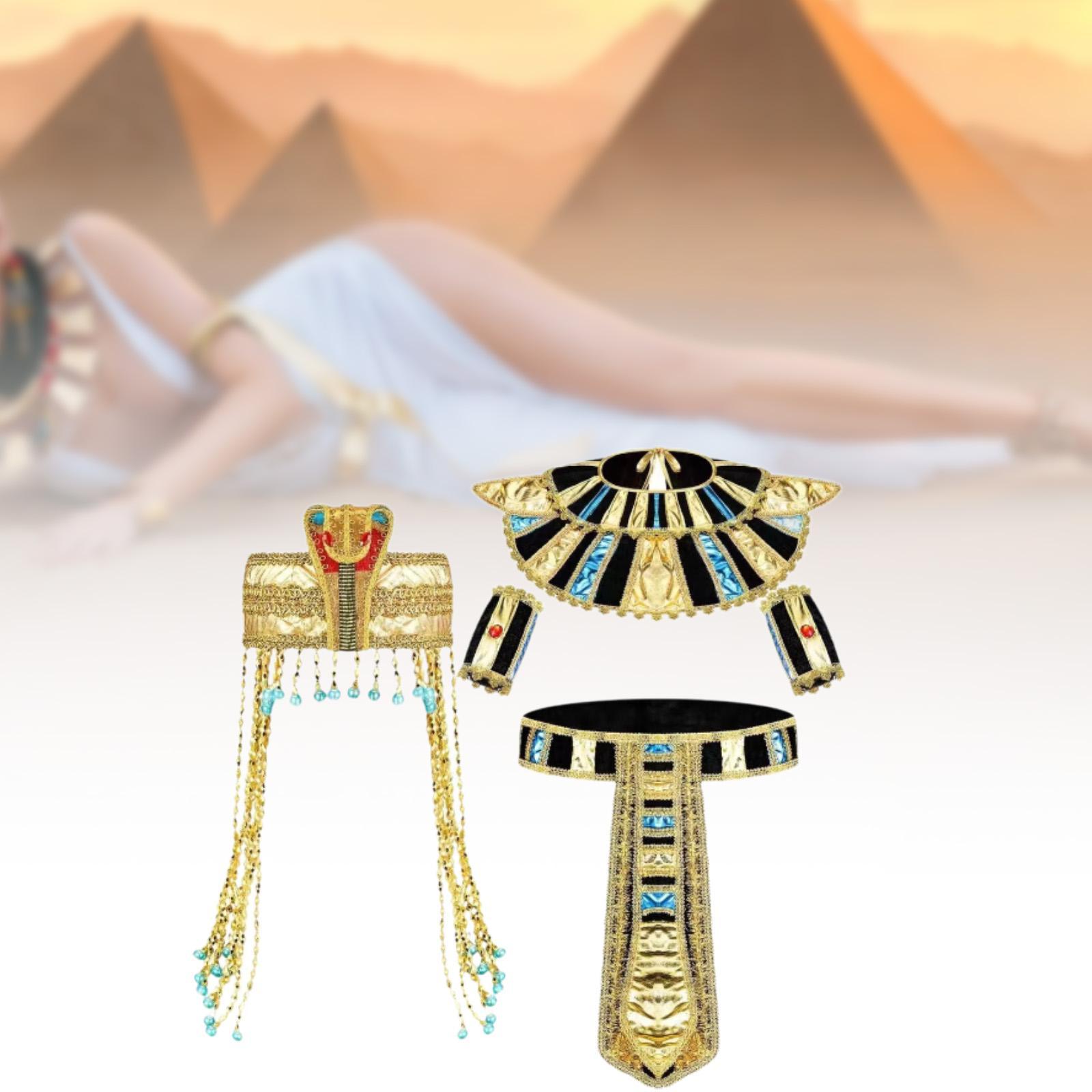 5Pcs Womens Egyptian Costume A - đánh giá và giá Women'S Egyptian Accessories