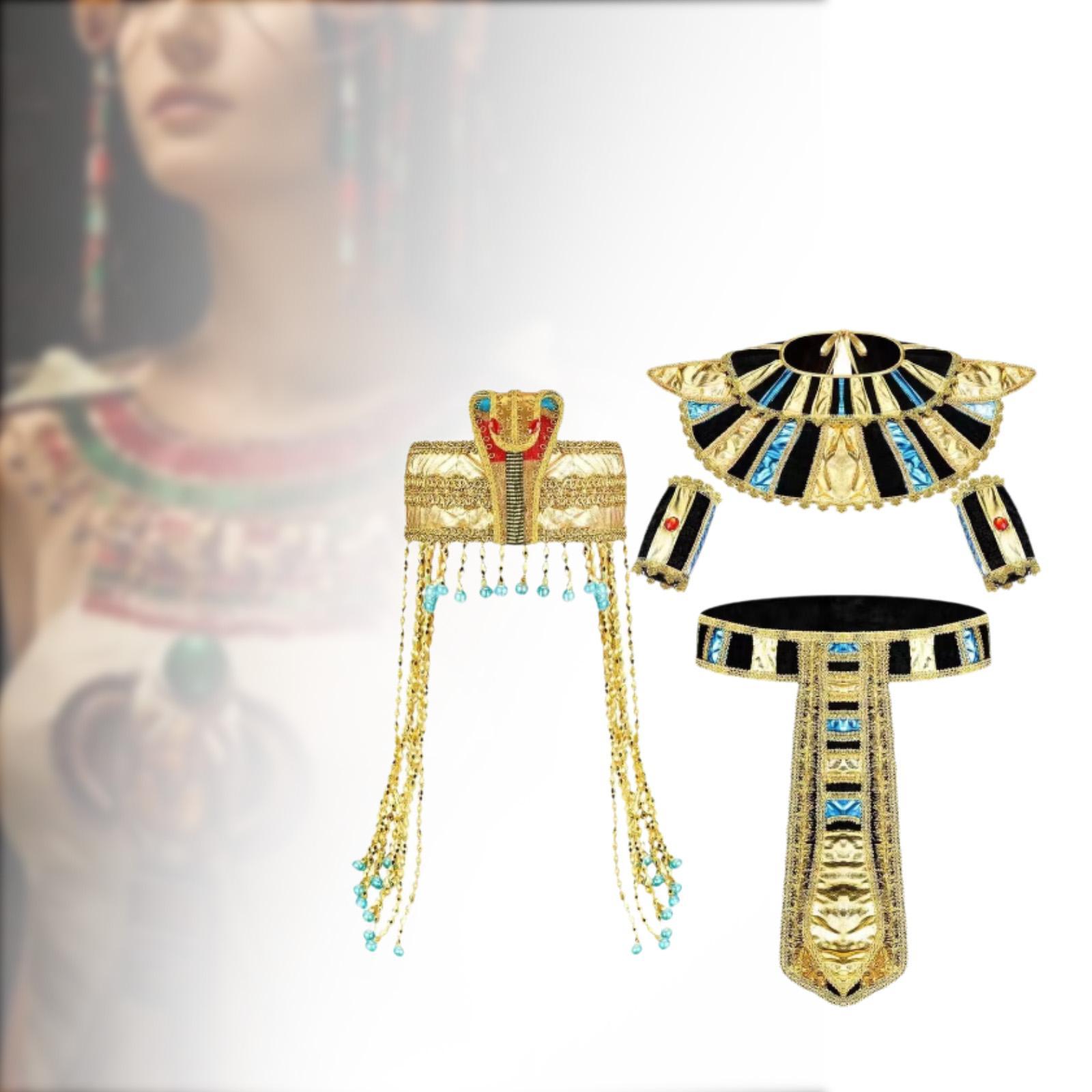 5Pcs Womens Egyptian Costume A - đánh giá và giá Women'S Egyptian Accessories