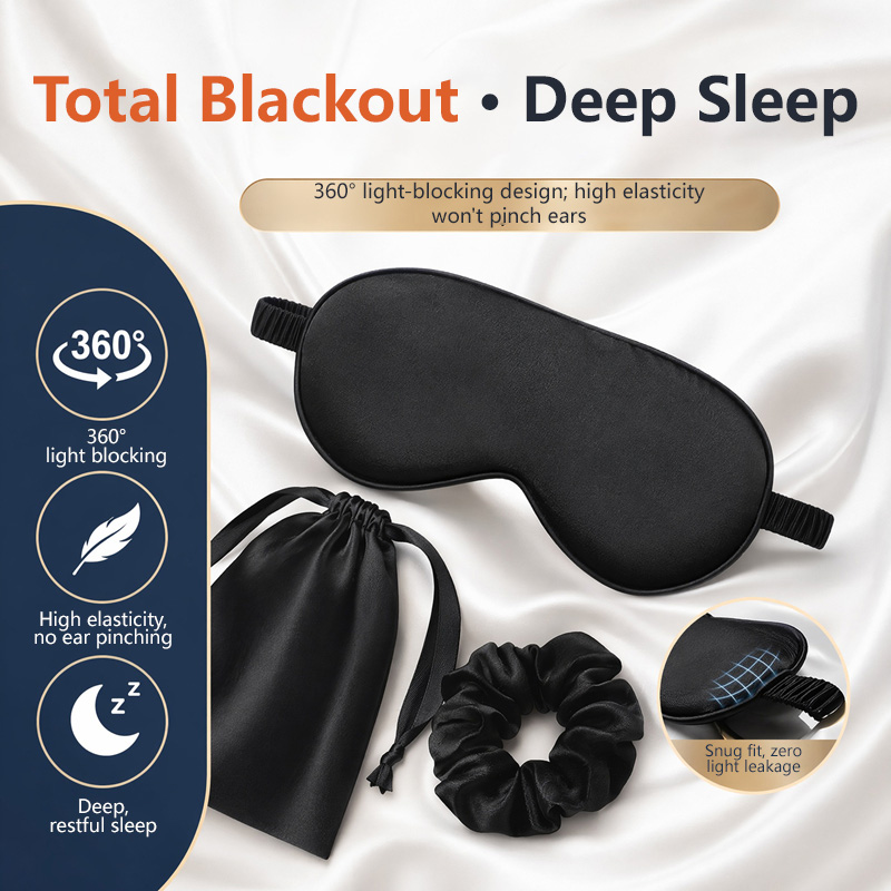 Silk Eye Mask 3Pcs Set Light B - đánh giá và giá Women'S Accessories For Suit