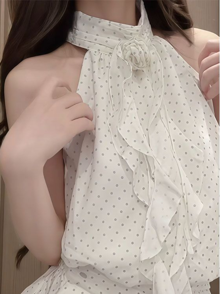 French Sweet Polka Dot 2 Piece - đánh giá và giá Layered Necklace Set