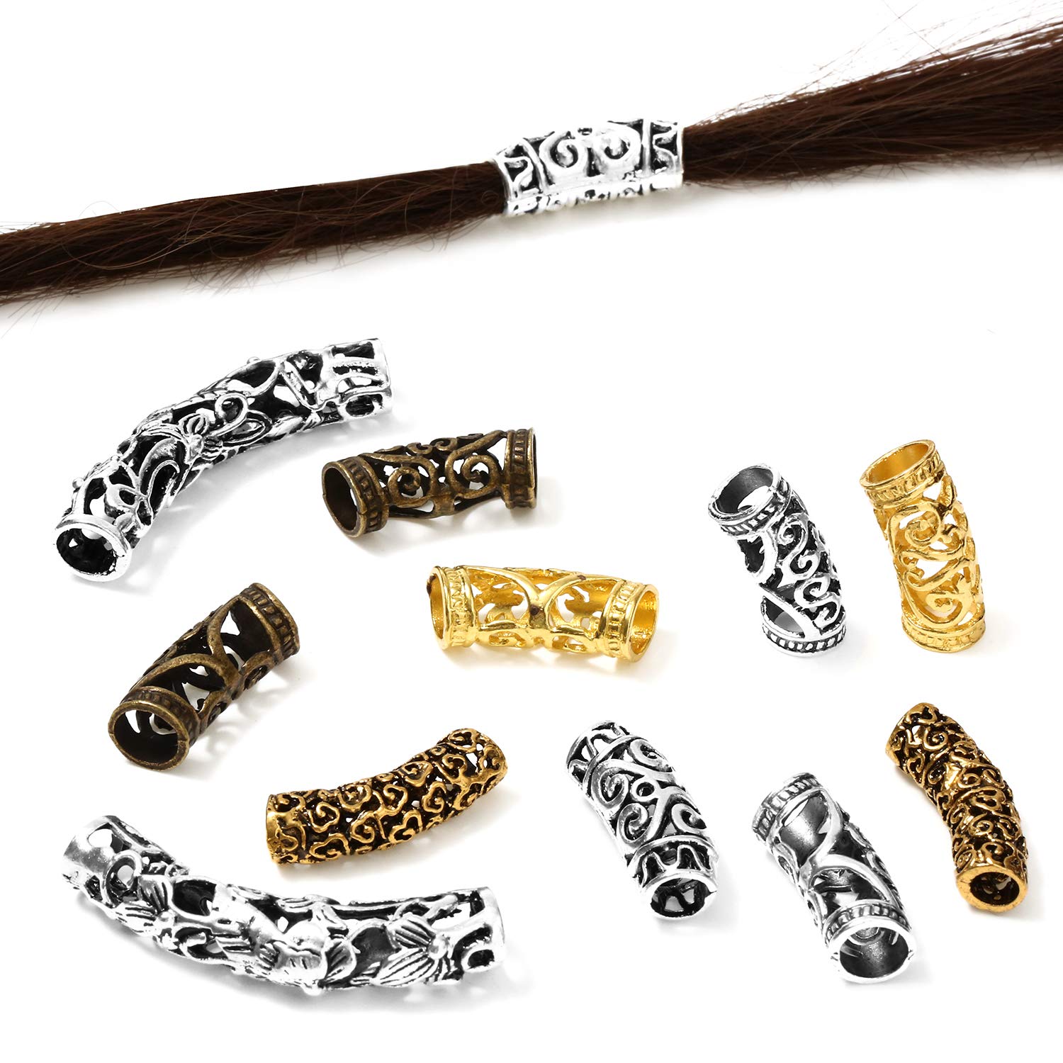 5Pcs/Bag Loc Jewelry for Hair  - đánh giá và giá Women'S African Accessories