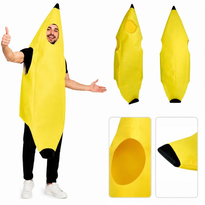 Adult Banana Costume Funny Fru - đánh giá và giá Women'S Vacation Accessories