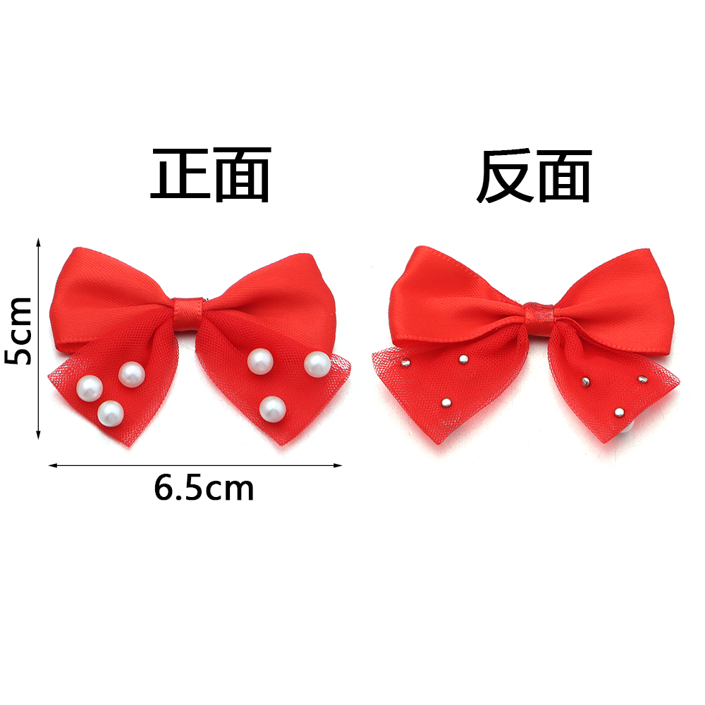 6pcs 6x6.5cm Satin Gauze Pearl - đánh giá và giá Women'S Clothing And Accessories