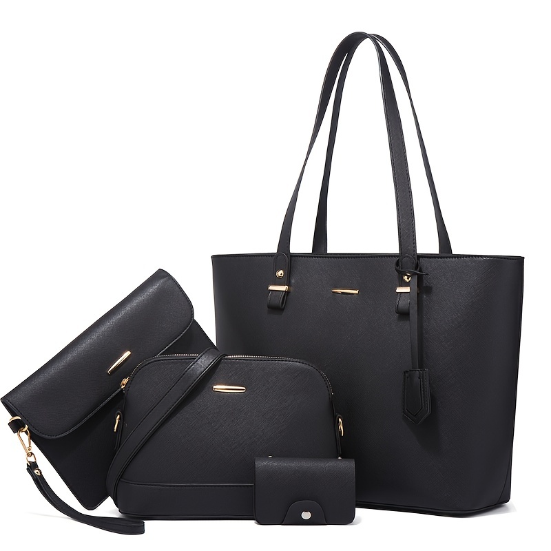 4pcs Fashion Women's Bag Sets  - đánh giá và giá Women'S Accessories For Suit