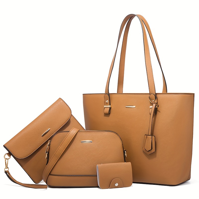 4pcs Fashion Women's Bag Sets  - đánh giá và giá Women'S Accessories For Suit